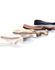 Nudes - InStyler All Tied Up Hair Ties-Five ties in silk, caramel, toffee, chestnut and noir