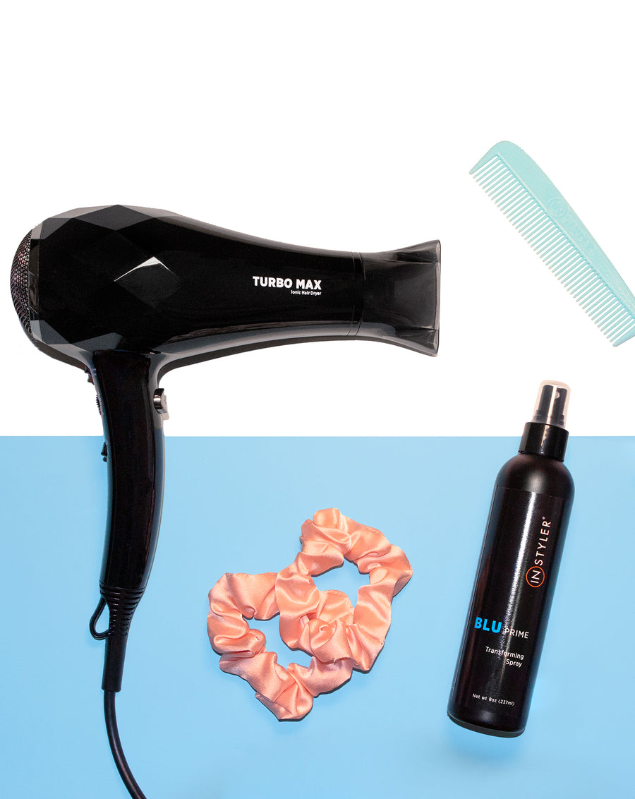 Fast Drying Time with InStyler's Turbo Max Ionic Hair Dryer