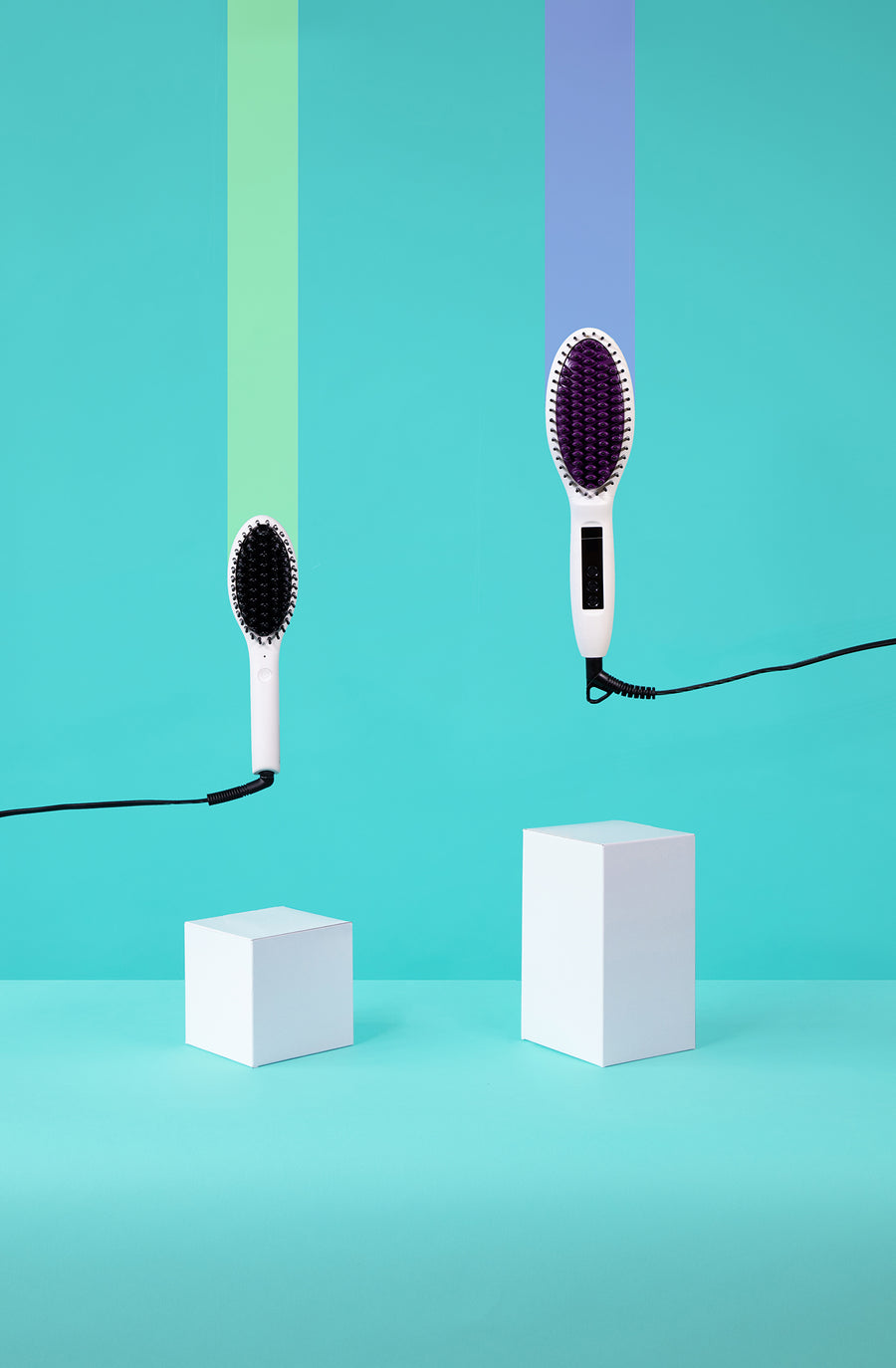 Want a sleek moment? Try a Ceramic Straightening Hair Brush