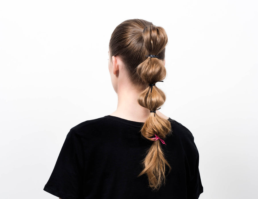 Example of Bubble Ponytail