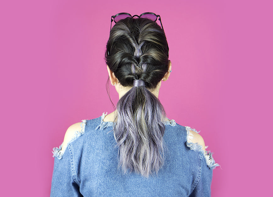 Example of Twisted Ponytail