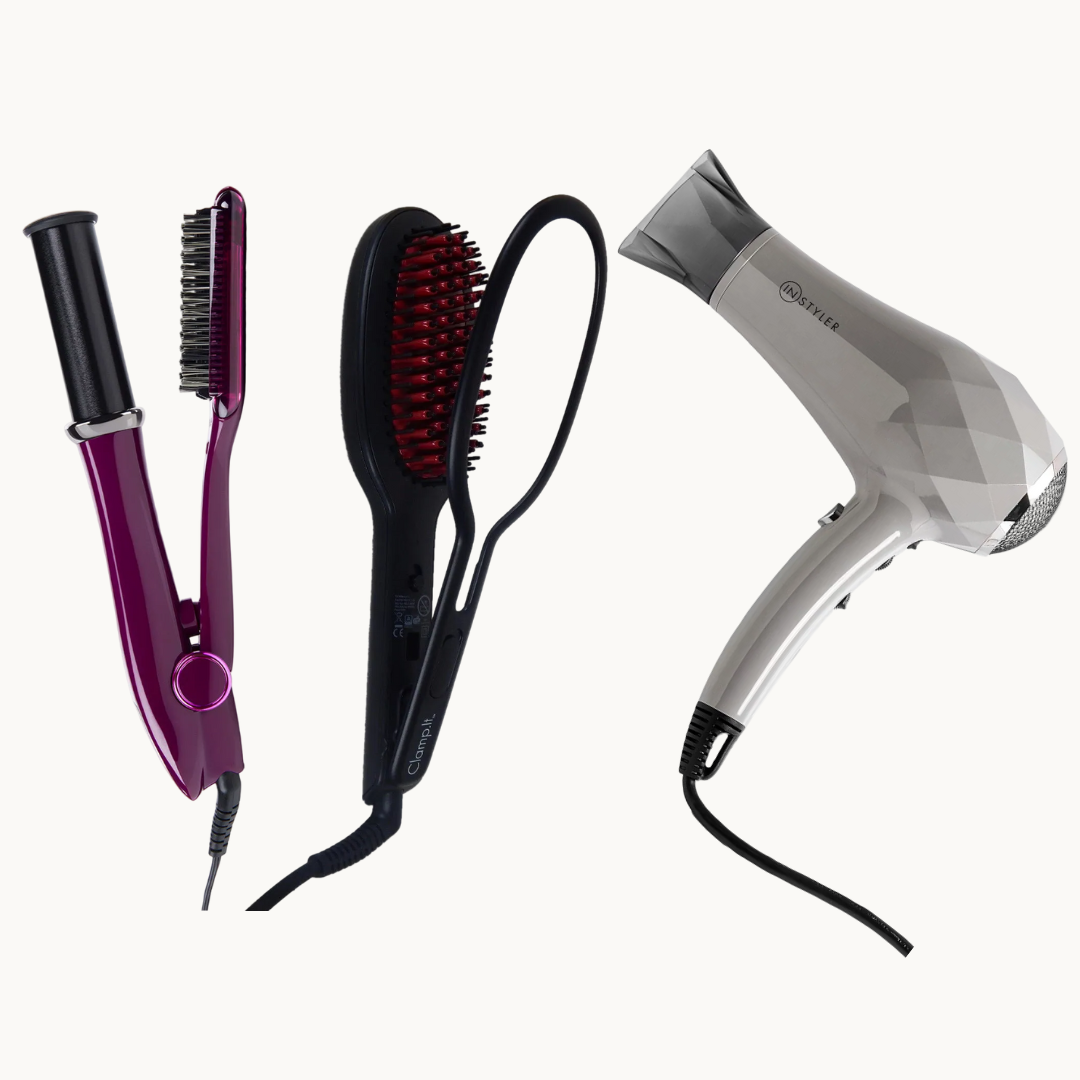 InStyler Original 1-Way Rotating Iron 1.25" Bundle