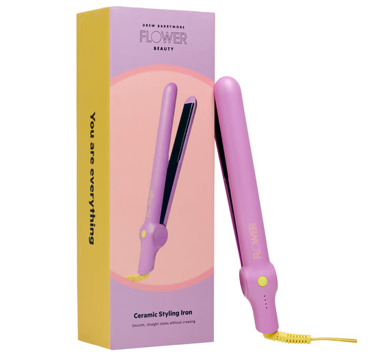 Ceramic Styling Iron Flower Hair Tools by Drew Barrymore InStyler