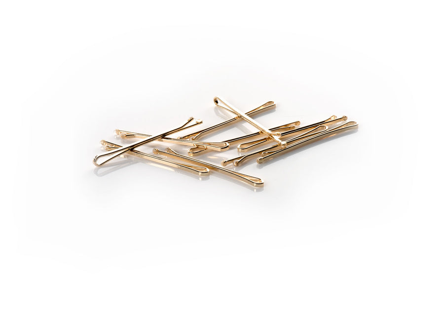 The Essentials - 10 Gold Bobby Pins-InStyler