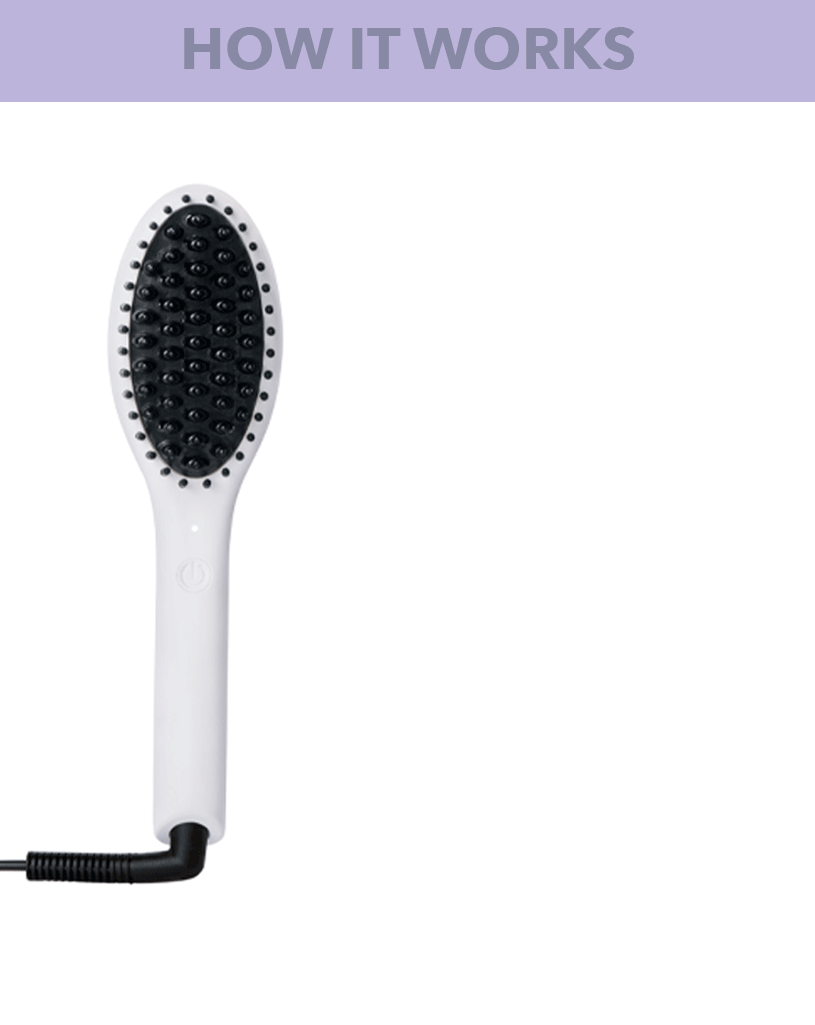 Instyler mini straightening brush best sale