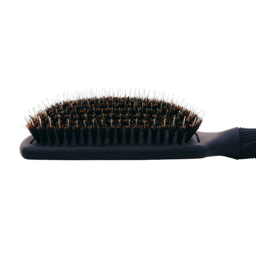 Smoothing Paddle Brush -- InStyler-Up close photo of bristles on brush