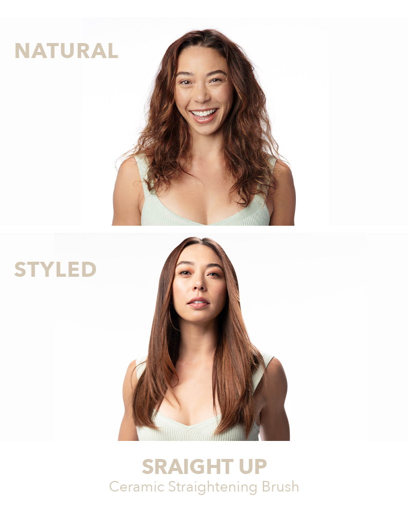 InStyler STRAIGHT UP Ceramic Hair Straightening Brush